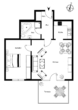 Erdgeschoss - Zentral gelegen in Wentorf: „Vermietete 2‑Zimmer-Wohnung mit Südterrasse und Gartenanteil“