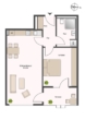 Erdgeschoss - Komfortables Wohnen: „Stilvolle 2‑Zimmer-Erdgeschosswohnung in ruhiger Lage von Reinbek“