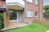 Süd-West-Terrasse - Im Herzen von Wentorf: „Gemütliche 2‑Zimmer-Erdgeschosswohnung mit Terrasse und Gartenanteil“