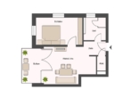3. Obergeschoss - Perfekt für Singles: „Neubau 2‑Zimmer-Wohnung in Hamburg-Lohbrügge“