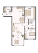 3. Obergeschoss - Modern und gut gelegen: „Geräumige 3‑Zimmer-Wohnung mit Balkon“