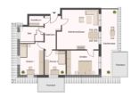 Staffelgeschoss - Mit traumhaftem Ausblick: „Großzügige 4‑Zimmer-Penthousewohnung in Hamburg-Lohbrügge“