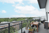 Traumhafte Dachterrasse - Mit traumhaftem Ausblick: „Großzügige 4‑Zimmer-Penthousewohnung in Hamburg-Lohbrügge“